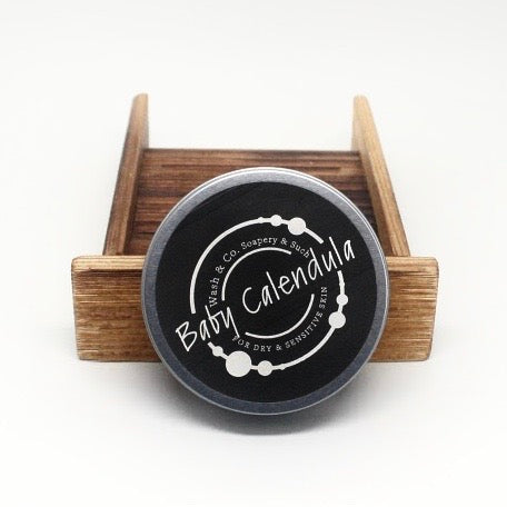 Baby Calendula Facial Soap in a Travel Tin