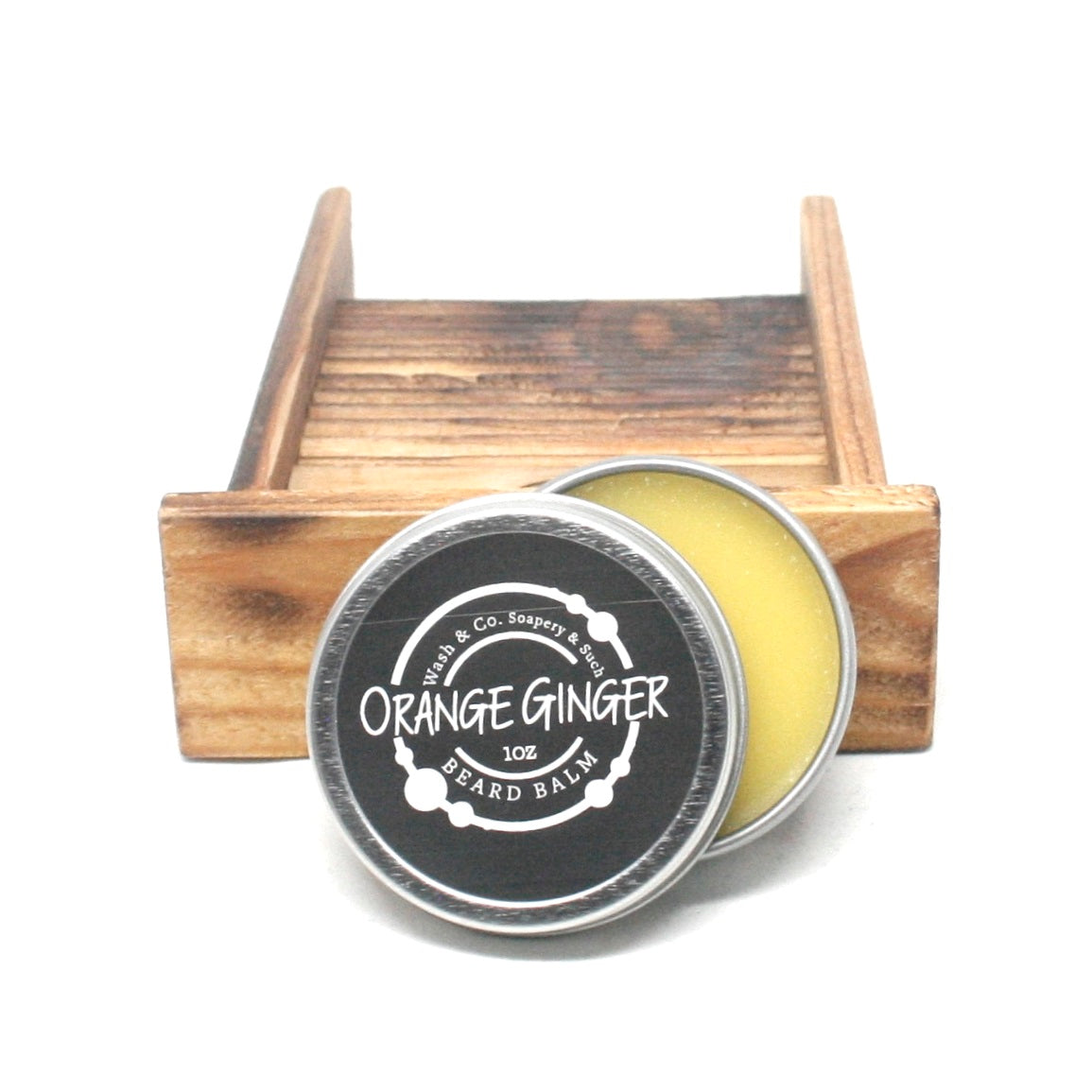 Beard Balm Orange Ginger 1oz tin