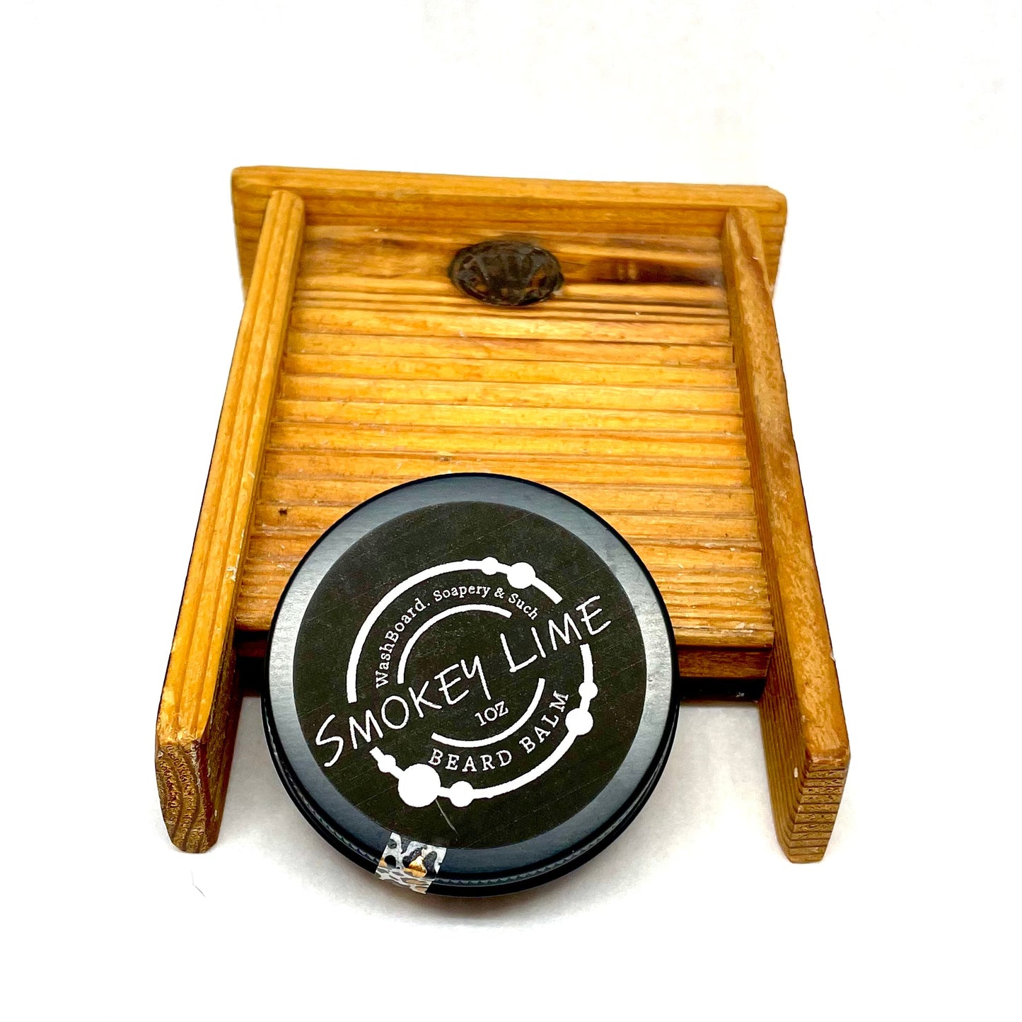 Beard Balm Smokey Lime 1oz tin