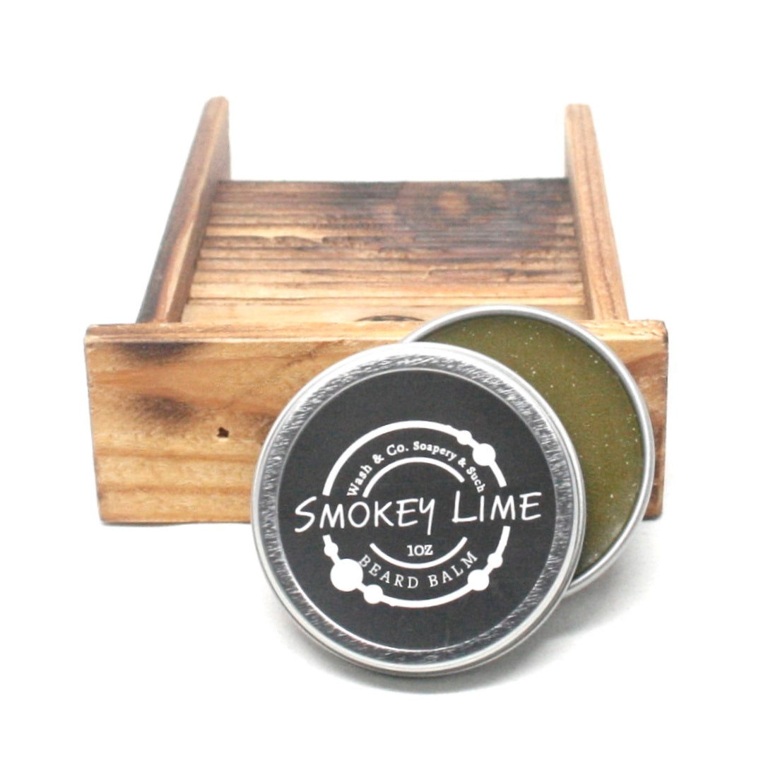 Beard Balm Smokey Lime 1oz tin