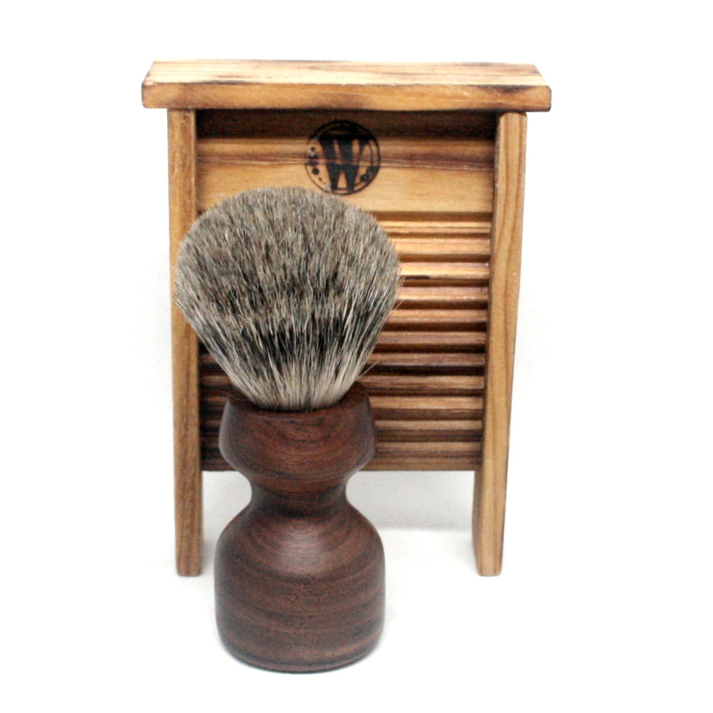 Shaving Brush Rosewood & Master Badger Silvertip