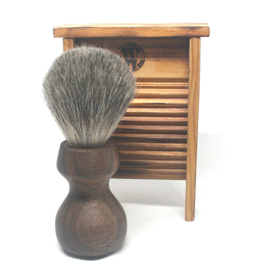 Shaving Brush Walnut & Mixed Badger