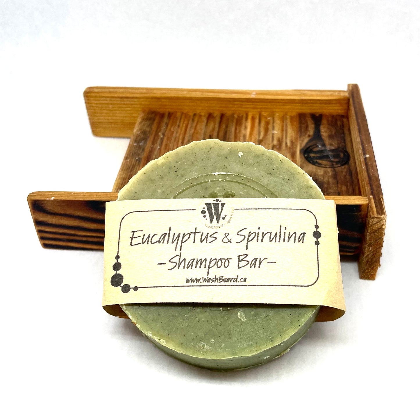 Eucalyptus + Spirulina Shampoo Bar