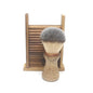 Shaving Brush Maple & Nylon Bristles